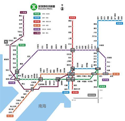 蓮塘:50aipy4n_4c= 深圳地鐵|深圳地铁地图